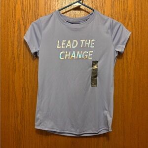 Girls all in motion “lead the change” tee